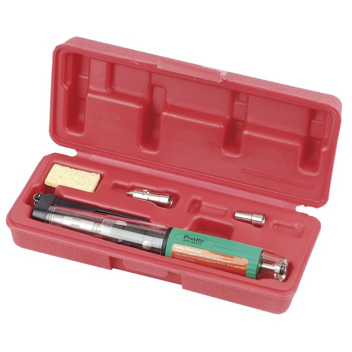 PROSKIT 1PK-GS003N Portable Gas Soldering Tool Kit - Click Image to Close